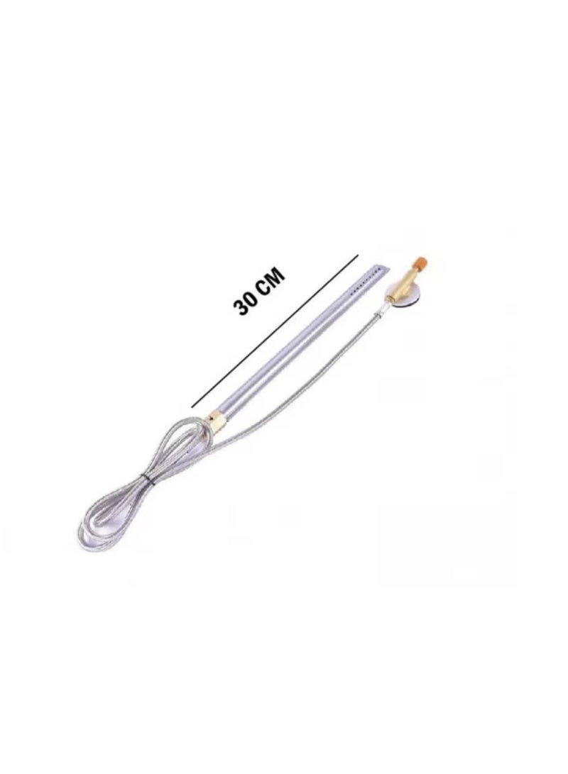 REFURA Charcoal And Wood Fire Starter Attachment For Camping Gas Can 30cm | With Control Knob - Image 4